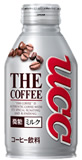 UCC｜THE COFFEE微糖ミルク｜販売価格100円